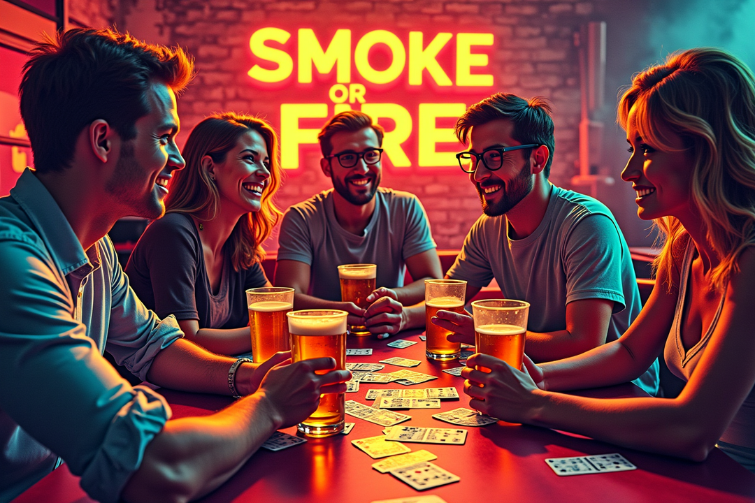 Smoke or Fire: A Drinking Card Game