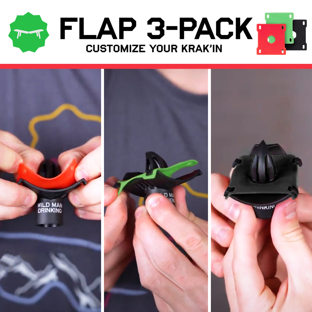 Krak'in Flaps 3-Pack